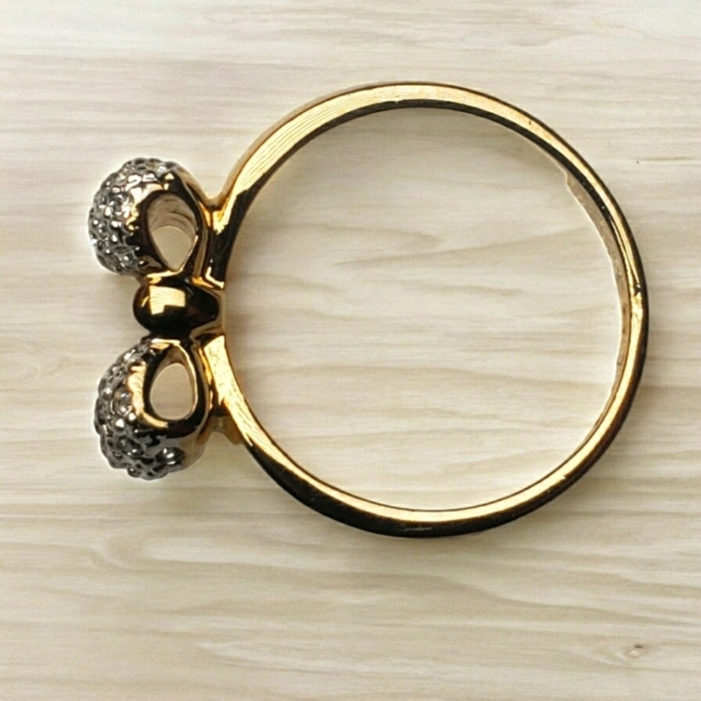 Bow Tie Ring by Camille - Size 7.5 - Picture 4 of 5